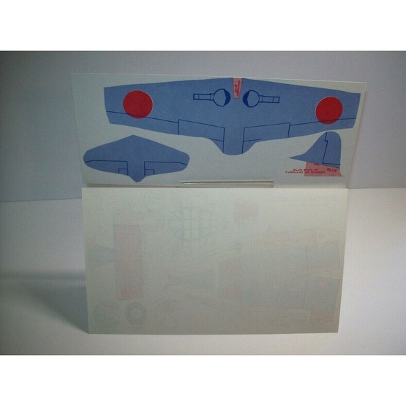 Airplane Toy Jack Armstrong Vintage Tru-Flite Model Japanese Zero GM Cereal - Picture 6 of 10